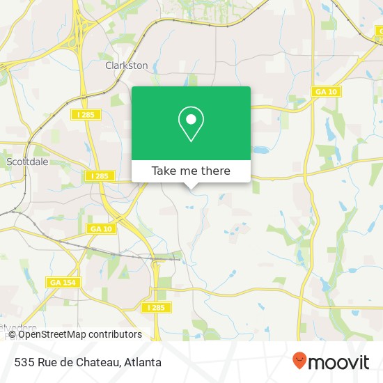 535 Rue de Chateau map