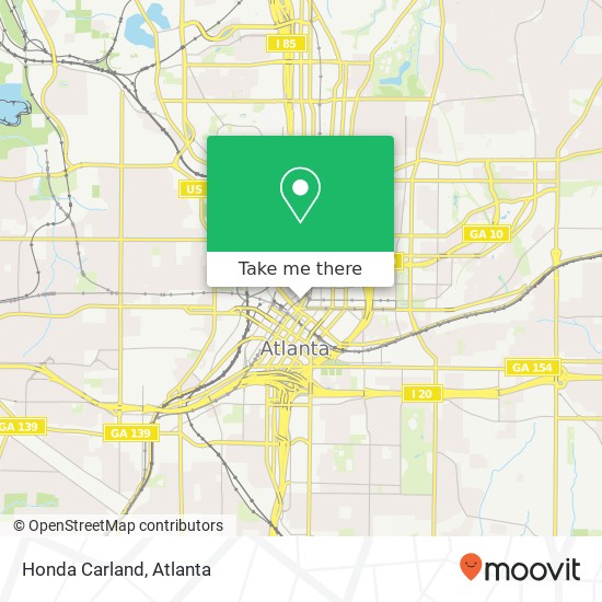 Honda Carland map