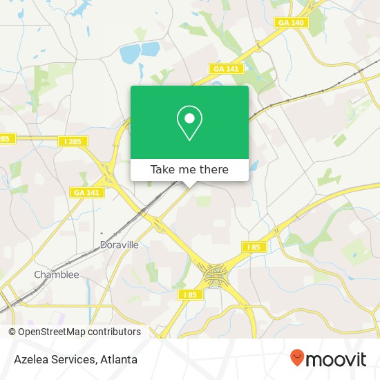 Azelea Services map