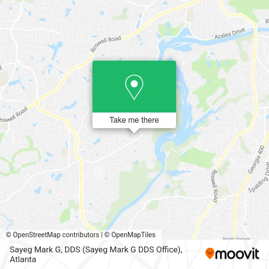 Sayeg Mark G, DDS (Sayeg Mark G DDS Office) map