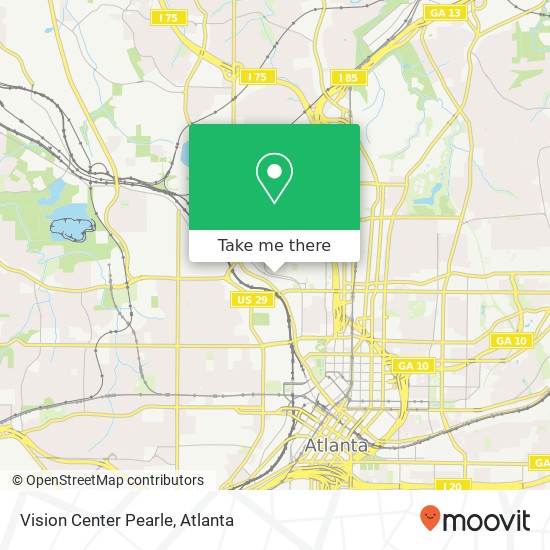 Vision Center Pearle map