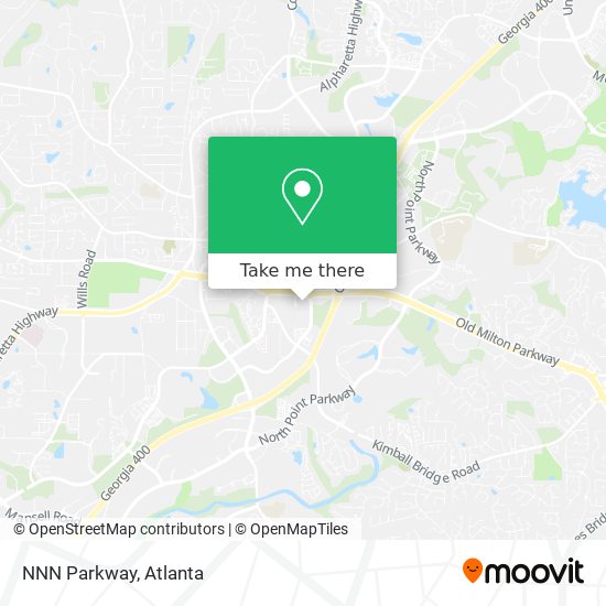 Mapa de NNN Parkway