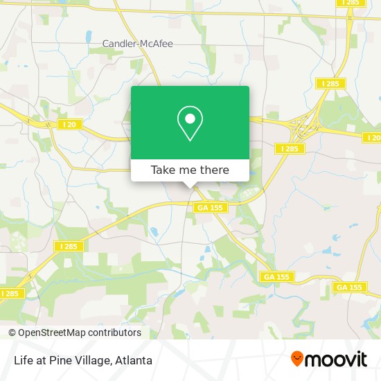 Mapa de Life at Pine Village