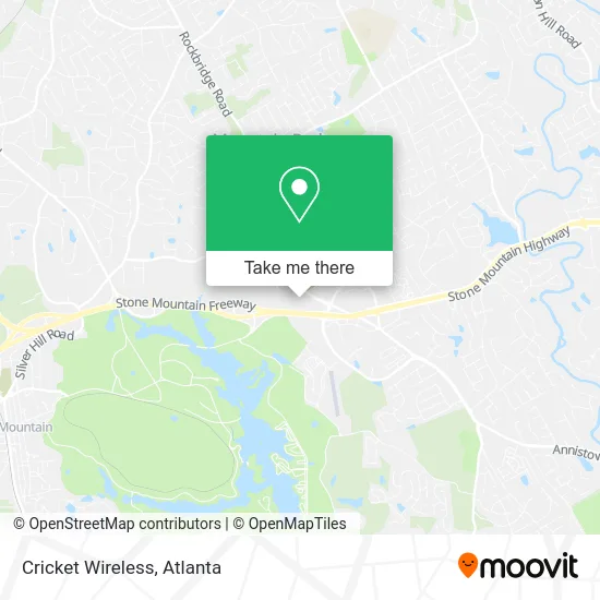 Cricket Wireless map