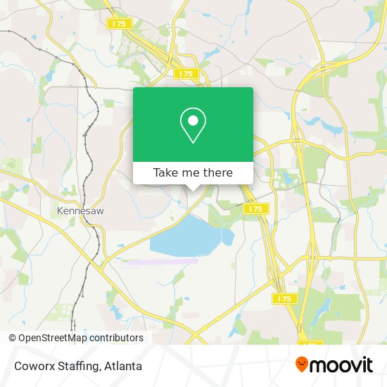 Coworx Staffing map