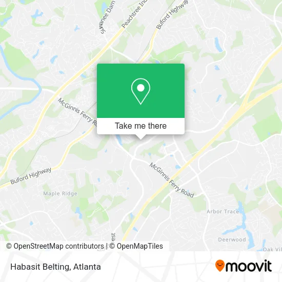 Habasit Belting map