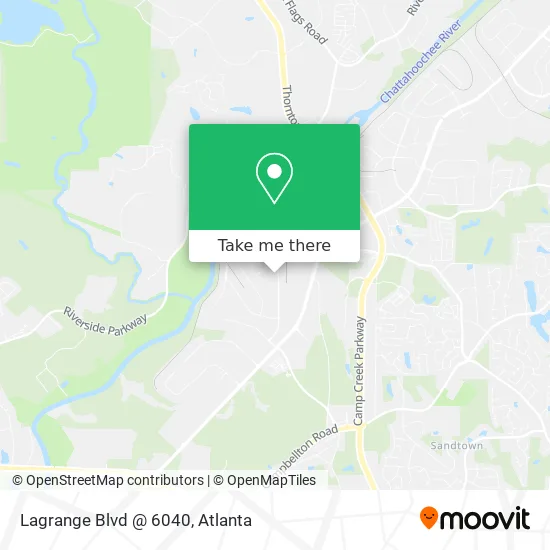 Lagrange Blvd @ 6040 map