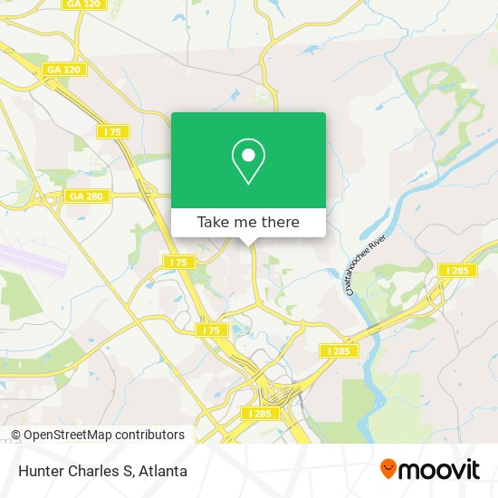 Hunter Charles S map