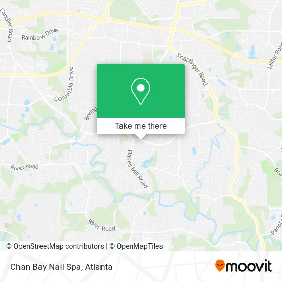 Chan Bay Nail Spa map
