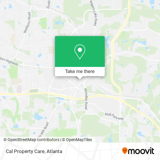 Cal Property Care map