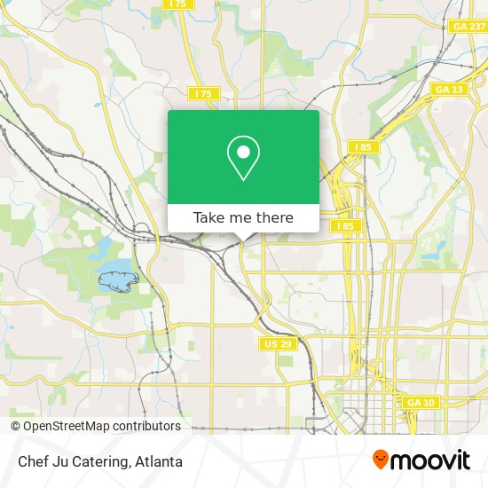 Chef Ju Catering map