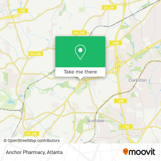 Anchor Pharmacy map