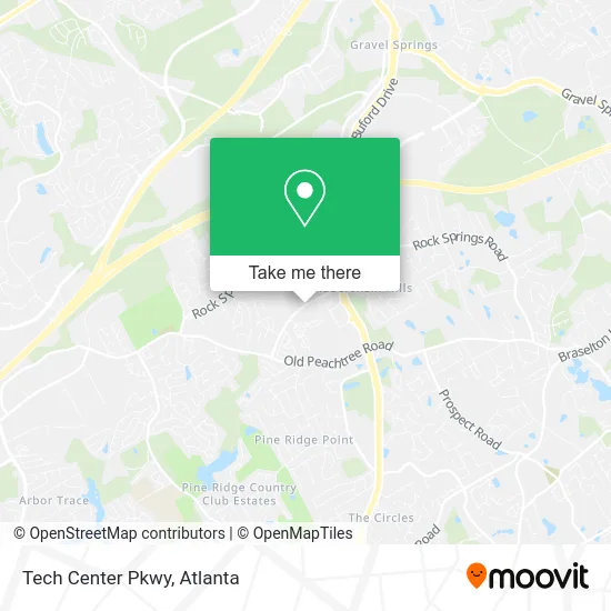 Tech Center Pkwy map