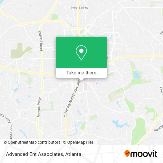 Mapa de Advanced Ent Associates