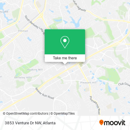 3853 Venture Dr NW map