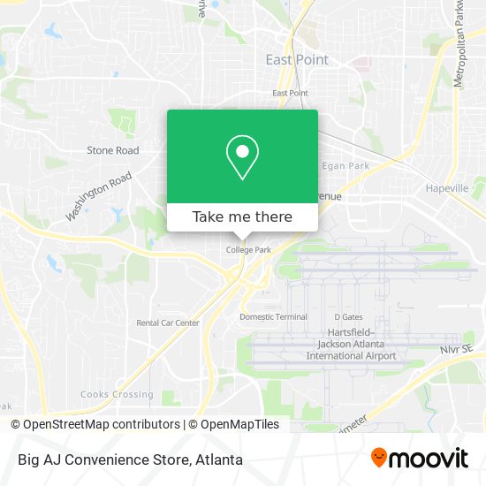 Southlake Mall Directory Map How To Get To Big Aj Convenience Store In College Park By Bus Or Subway?