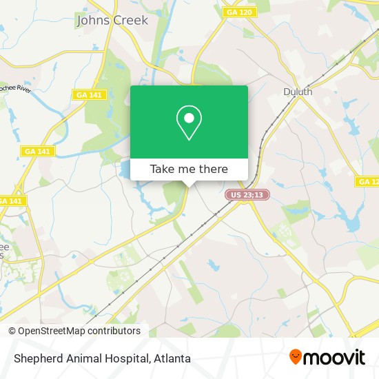 Shepherd Animal Hospital map