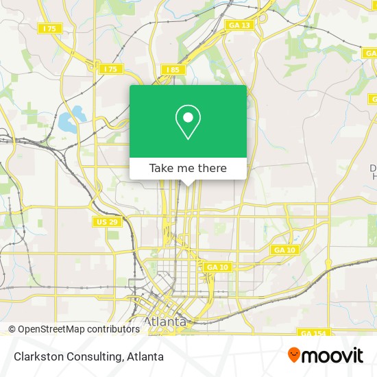 Clarkston Consulting map