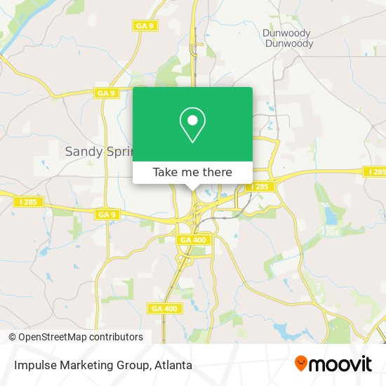 Mapa de Impulse Marketing Group