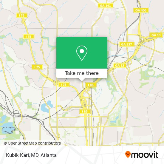 Mapa de Kubik Kari, MD