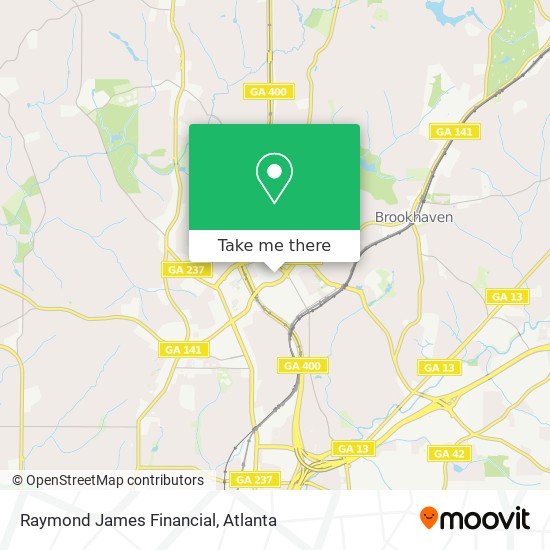 Raymond James Financial map