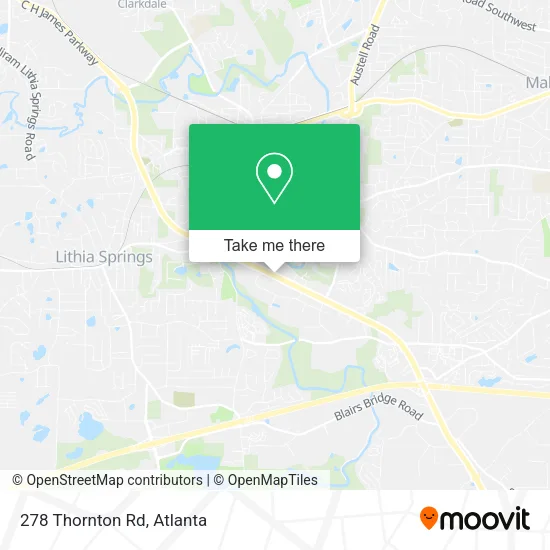 278 Thornton Rd map