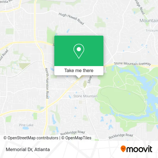 Memorial Dr map