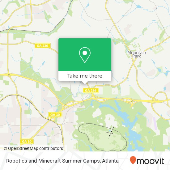 Mapa de Robotics and Minecraft Summer Camps