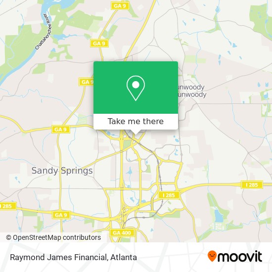 Mapa de Raymond James Financial