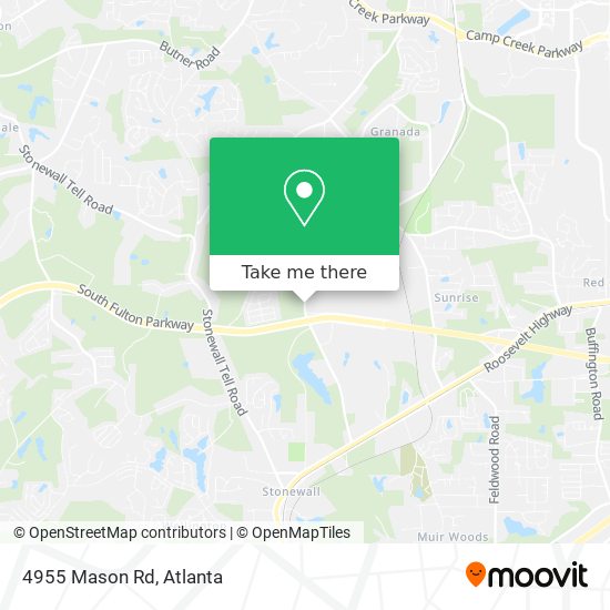 Mapa de 4955 Mason Rd