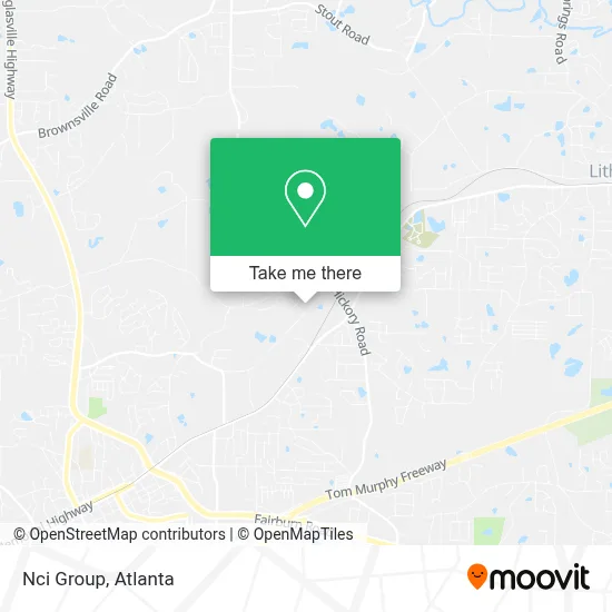 Nci Group map