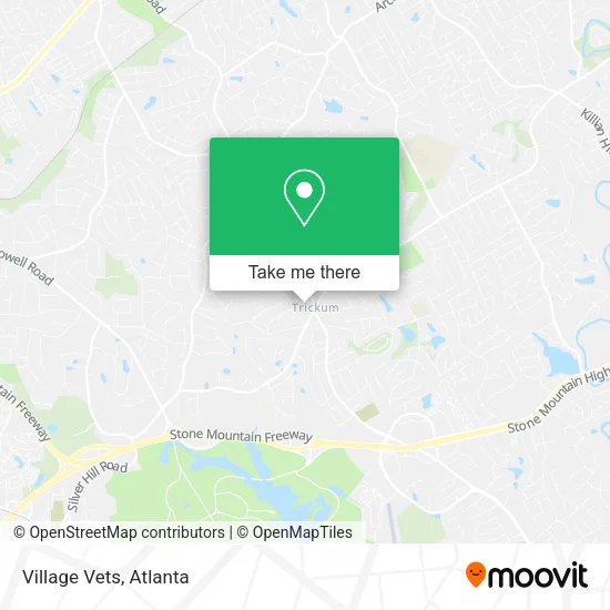 Village Vets map