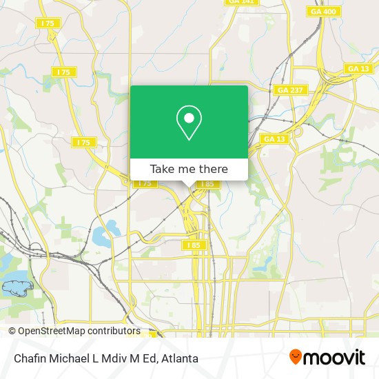 Chafin Michael L Mdiv M Ed map
