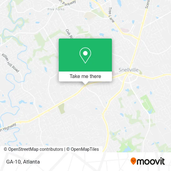 GA-10 map