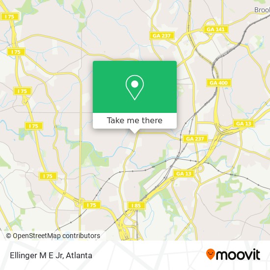 Ellinger M E Jr map