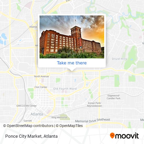 How to get to Ponce City Market in Atlanta by Bus or Subway | Moovit