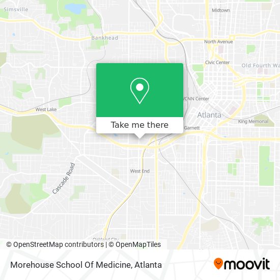 Morehouse School Of Medicine map