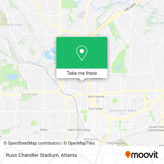 Mapa de Russ Chandler Stadium