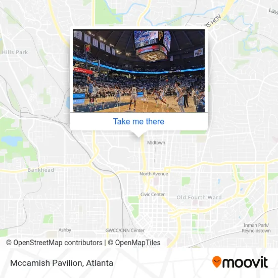 Mccamish Pavilion map
