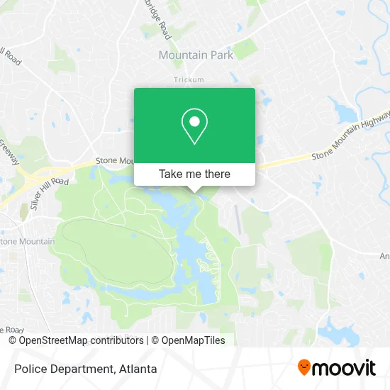 Police Department map