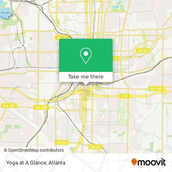 Yoga at A Glance map