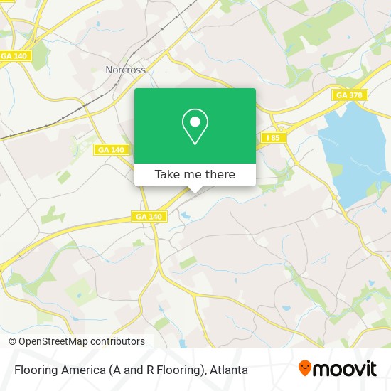 Flooring America (A and R Flooring) map