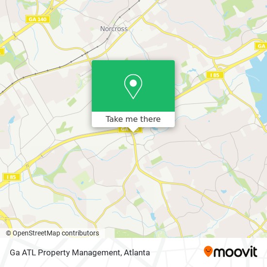 Mapa de Ga ATL Property Management