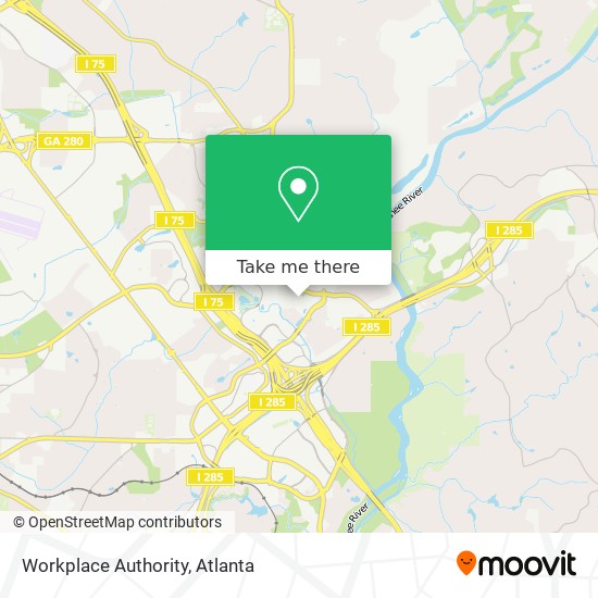 Workplace Authority map