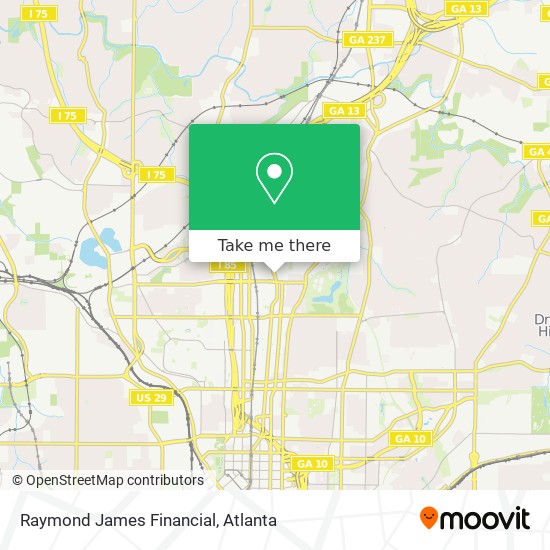 Mapa de Raymond James Financial