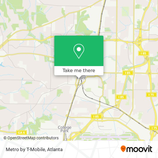 Metro by T-Mobile map