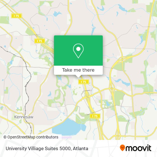 Mapa de University Villiage Suites 5000