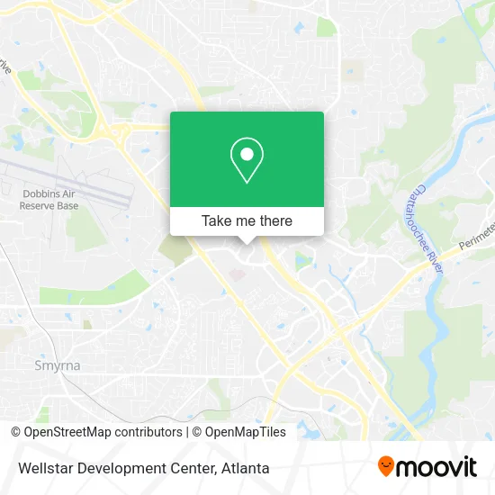Wellstar Development Center map
