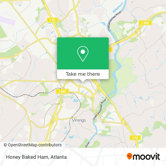 Honey Baked Ham map