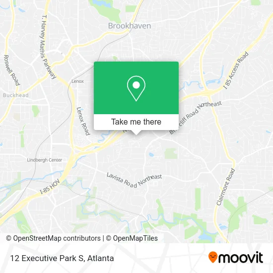12 Executive Park S map